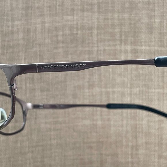 Rudy Project Men Sunglasses/Eyeglasses Frame KEJA Wrap Glasses Gunmetal Tone - Picture 12 of 12